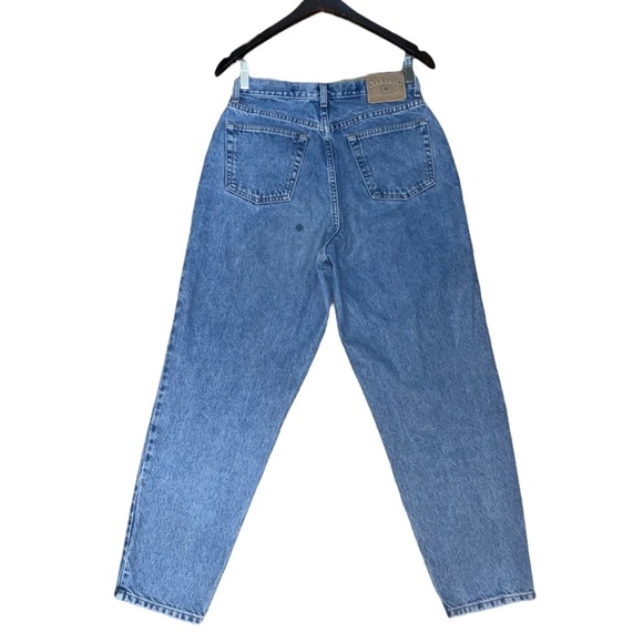 Gap Reverse Fit Denim Vintage 90s Medium Wash High Rise Mom Jeans Size 10 Ankle - Picture 10 of 16